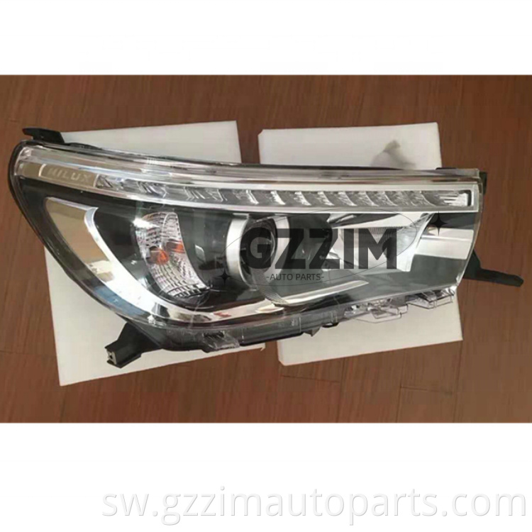 ABS Plastiki Front Light sehemu za kichwa taa ya Hilux Vigo 2016+